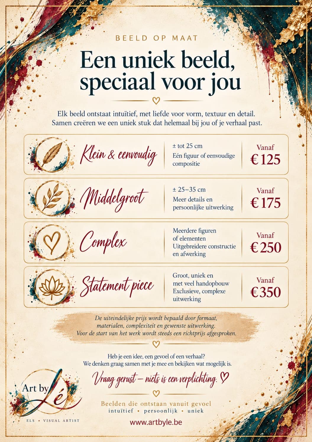 Schilderij op maat